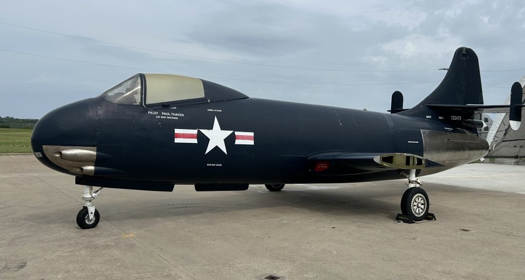 Fort Worth Aviation Museum Receives the Last Vought F6U Pirate 12 IMG 6781