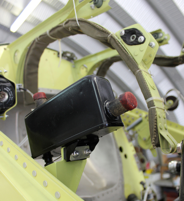 XP-82 Twin Mustang - December 2015 - Restoration Update 20 Air/Oil Vacuum Separator. (photo via Tom Reilly)