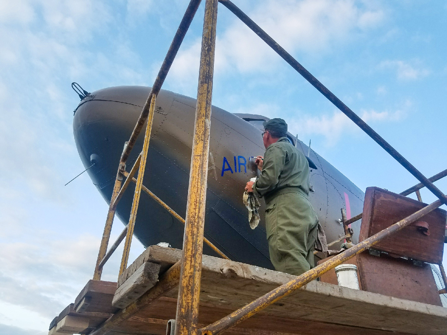 Yankee Air Museum's C-47 Becomes “Hairless Joe” 12 IMG 7632 2 1