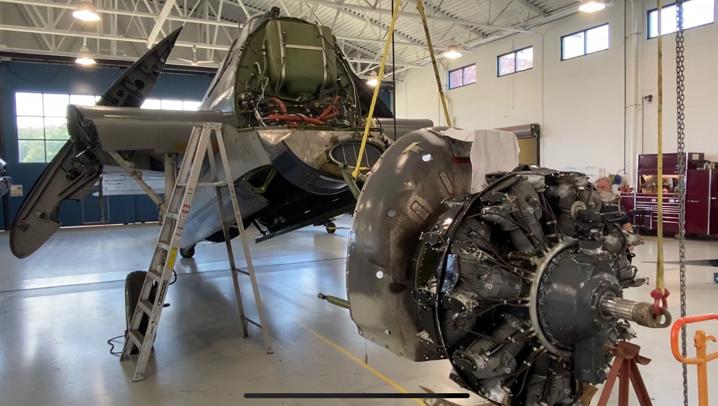 Military Aviation Museum's Avenger Restoration Complete 10 IMG 83961