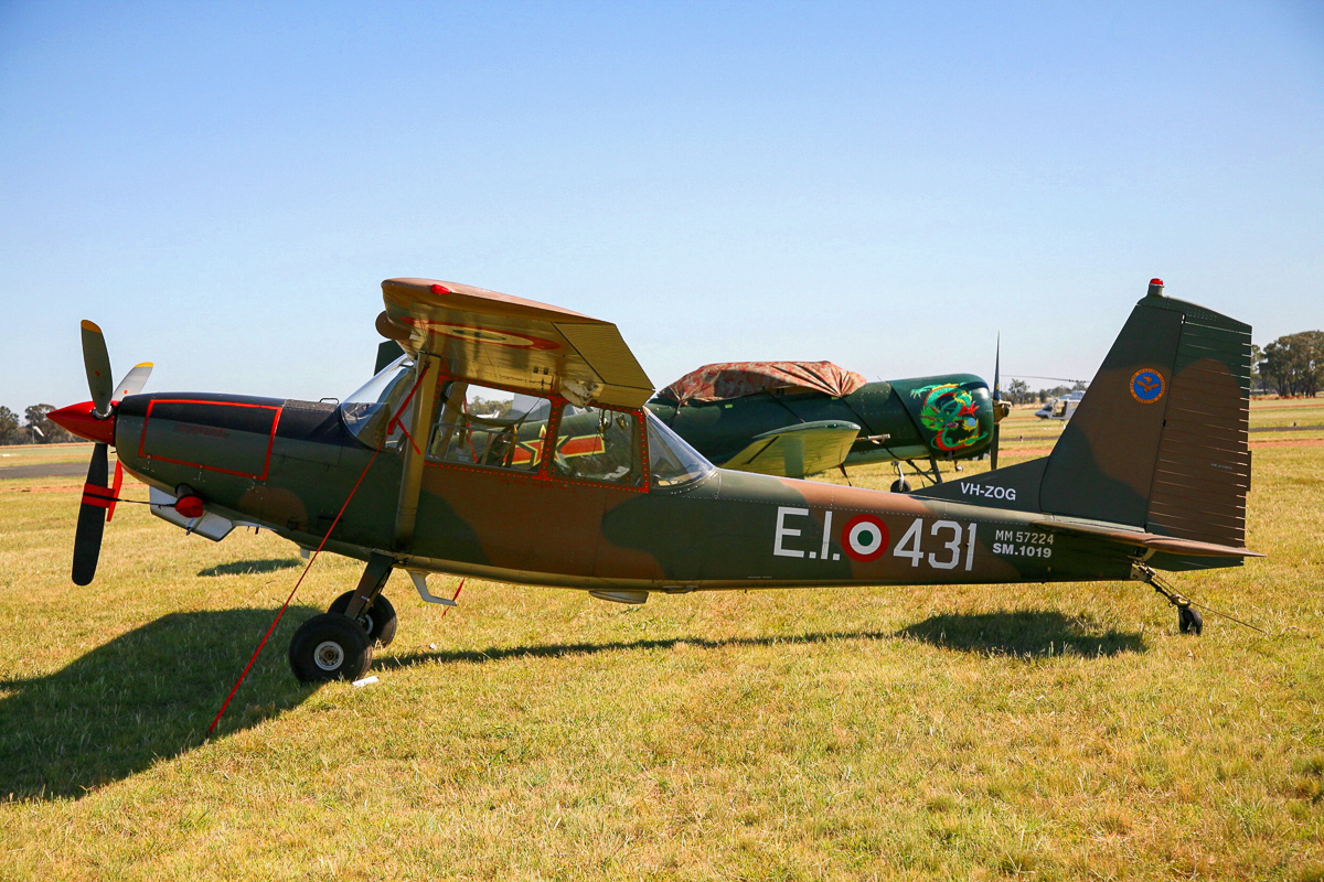 2015 Temora Aviation Museum - Warbirds Downunder Air Show Report 29 A former Italian Air Force Birddog, one of several O-1 variants at Warbirds Downunder. (photo by Phil Buckley)
