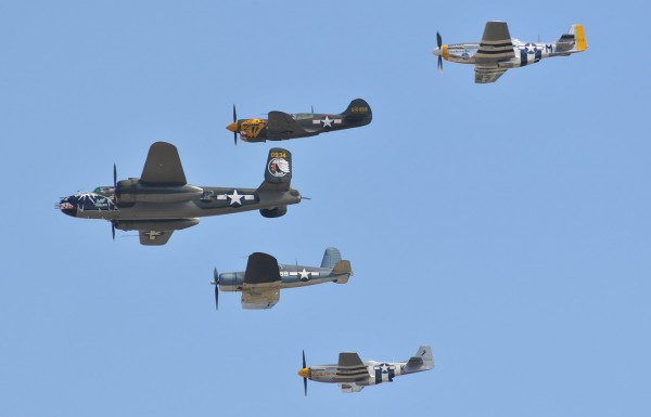 Airshow Report: Wings Over Houston 2013 10 The Texas Flying Legends formation flight was one of the highlights of the show. ( Image credit Luigino Caliaro)