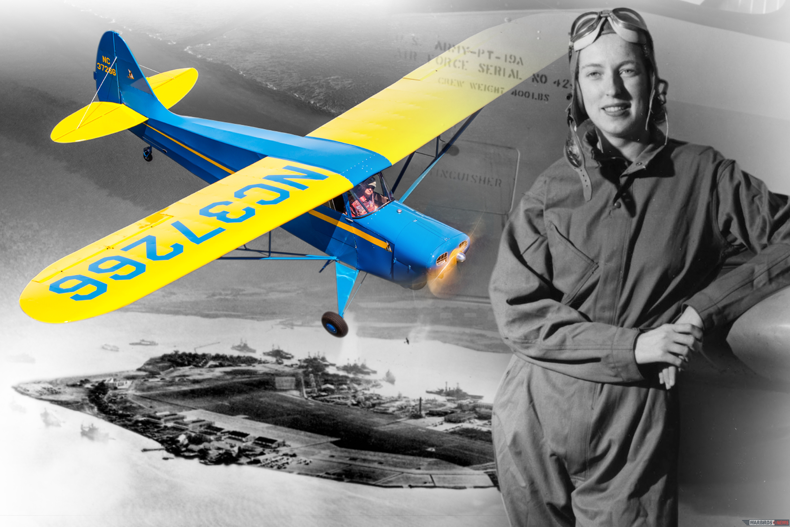 The Lost Aviators of Pearl Harbor Project 10 Interstate Cadet Serial number 109_Registration NC372662