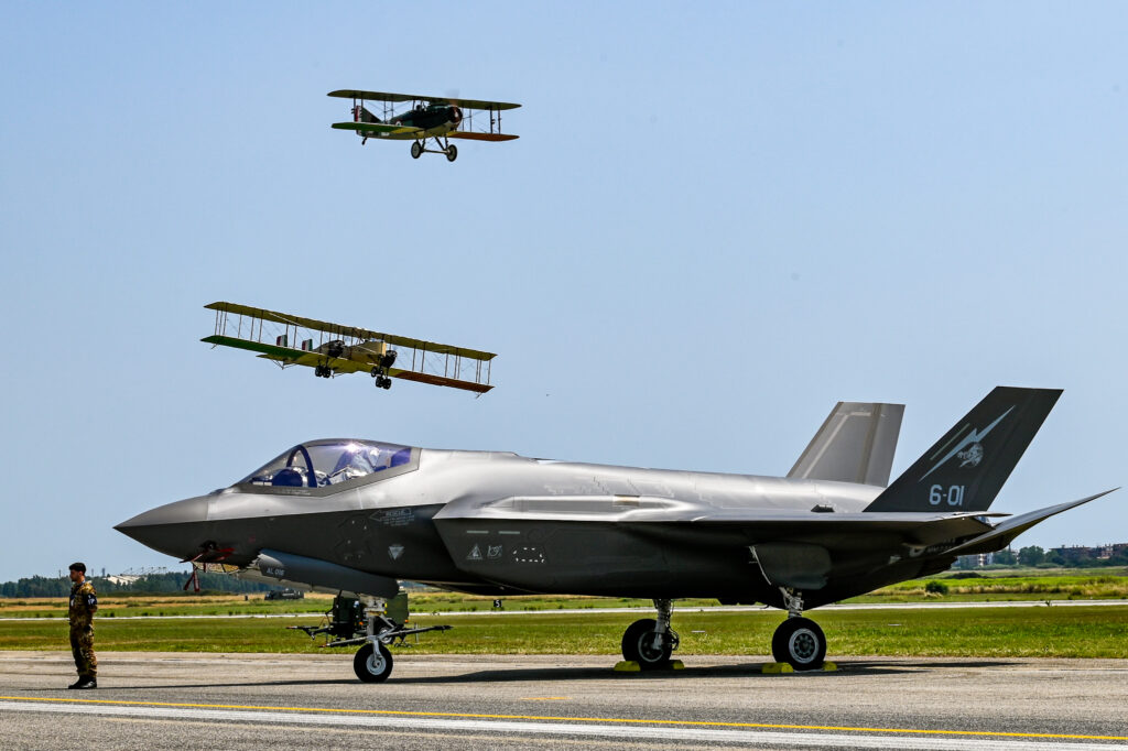 "Awakening of the Myth" - Fiat AS.6 Engine of Macchi-Castoldi Fame Roars to Life! 10 Italian Air Force Centenary Air Show 11