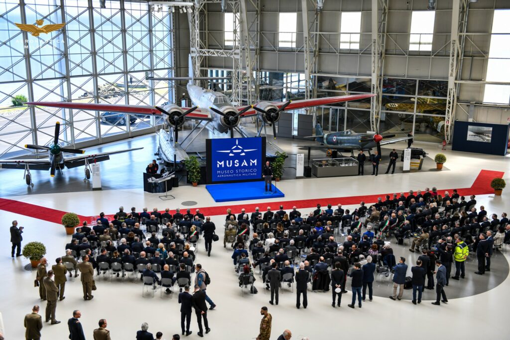 Inside Italy's Newly-Rebuilt Air Force Museum 10 Italian Air Force Museum Reopening. 12