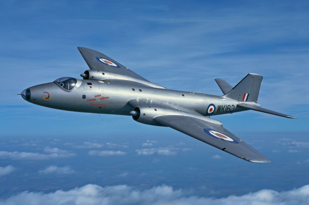 Fundraising for Avro Vulcan XH558's New Home 13 JD Canberra 1