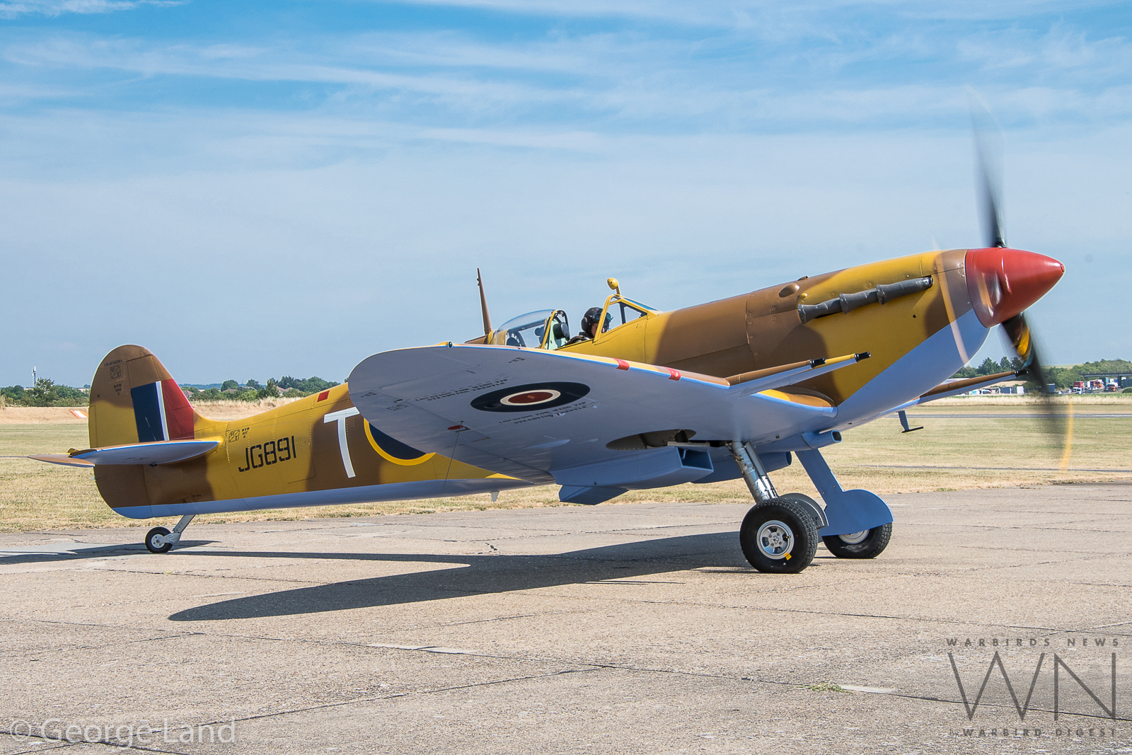 Supermarine Spitfire Mk.Vc JG891 Flies Again 10 JG891 High D05 4290