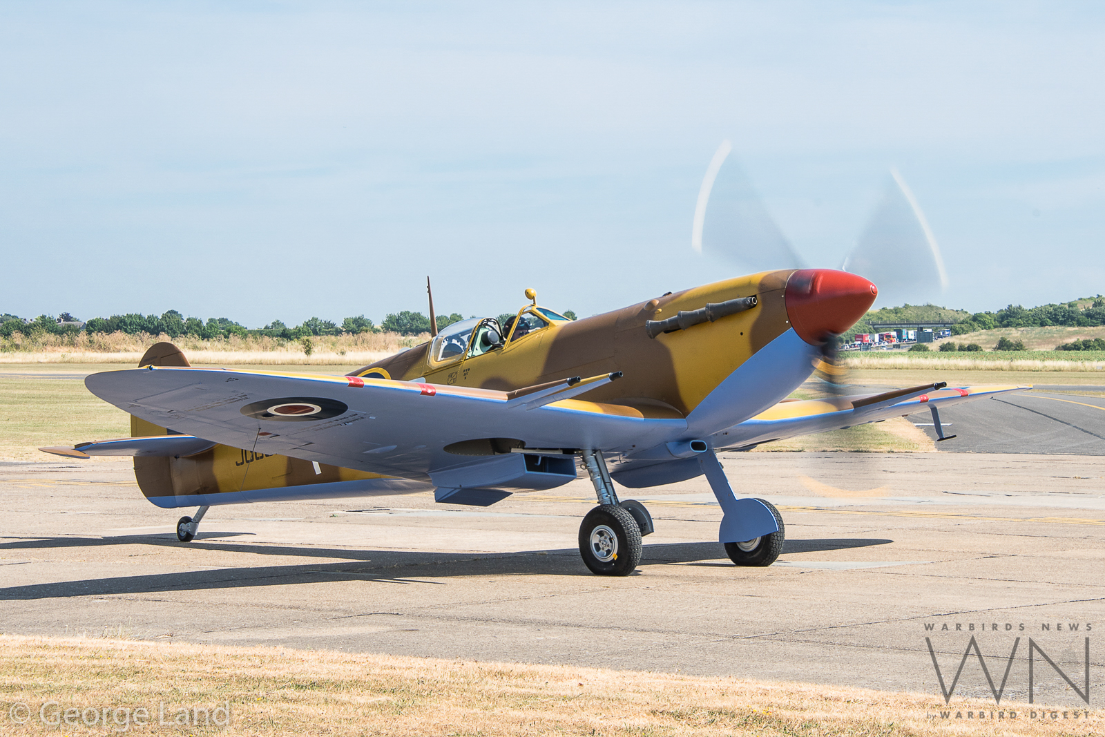 Supermarine Spitfire Mk.Vc JG891 Flies Again 11 JG891 High D05 4292