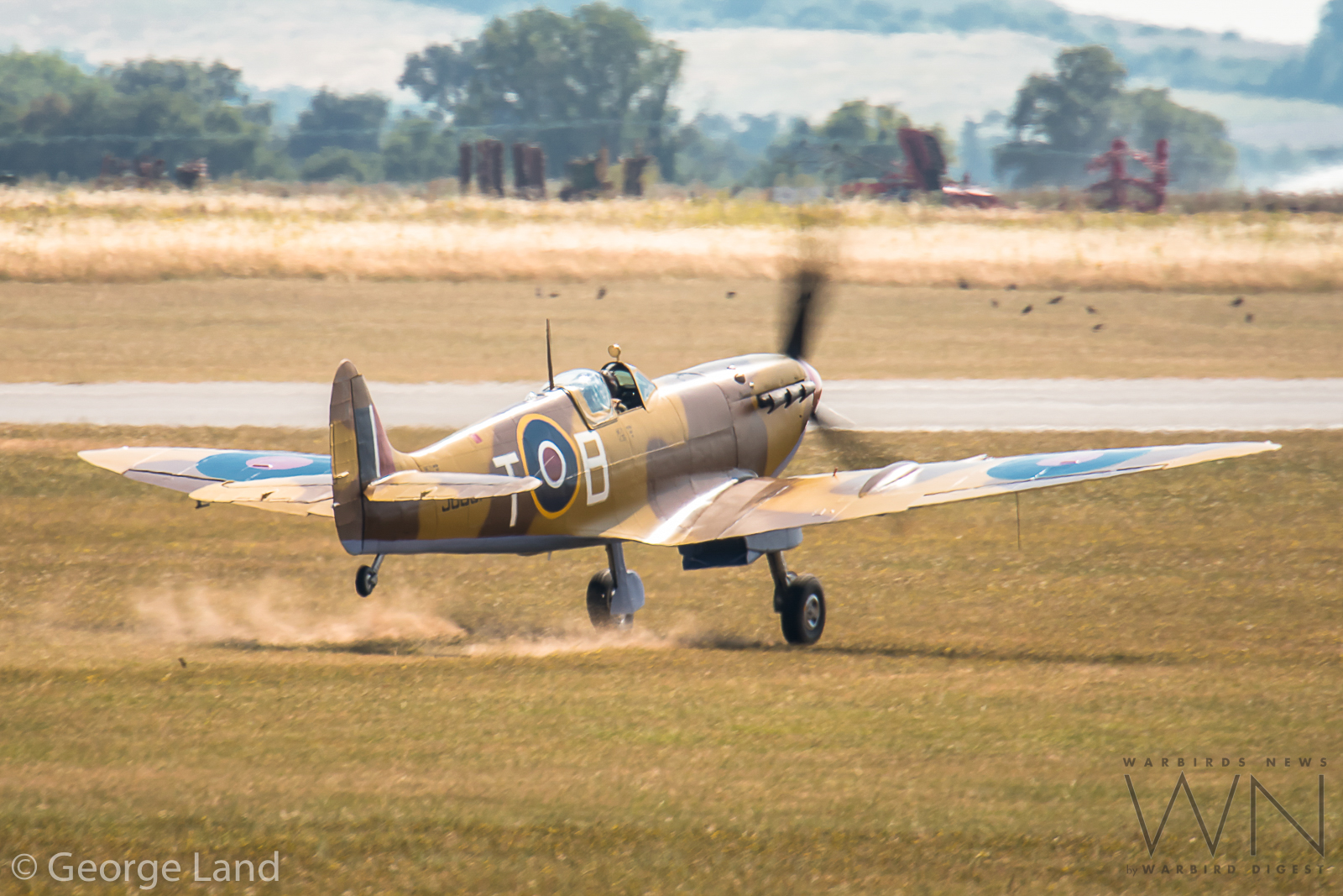 Supermarine Spitfire Mk.Vc JG891 Flies Again 15 JG891 High D75 8960