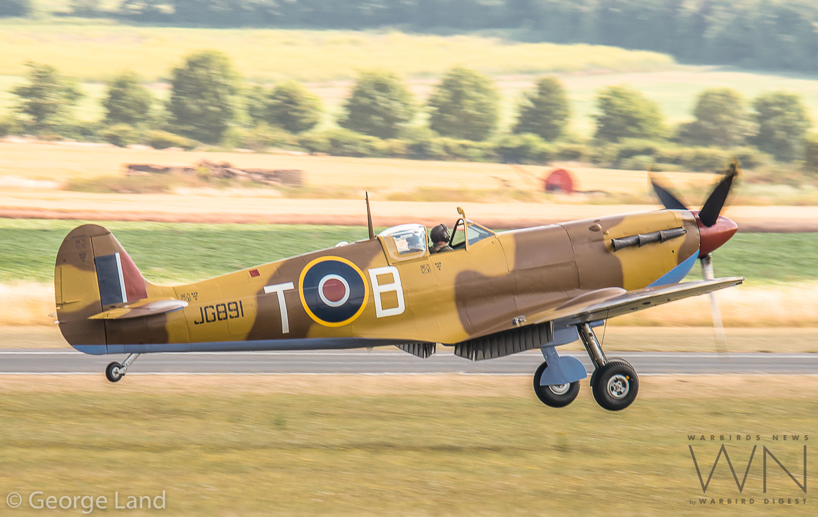 Supermarine Spitfire Mk.Vc JG891 Flies Again 17 JG891 High D75 9003