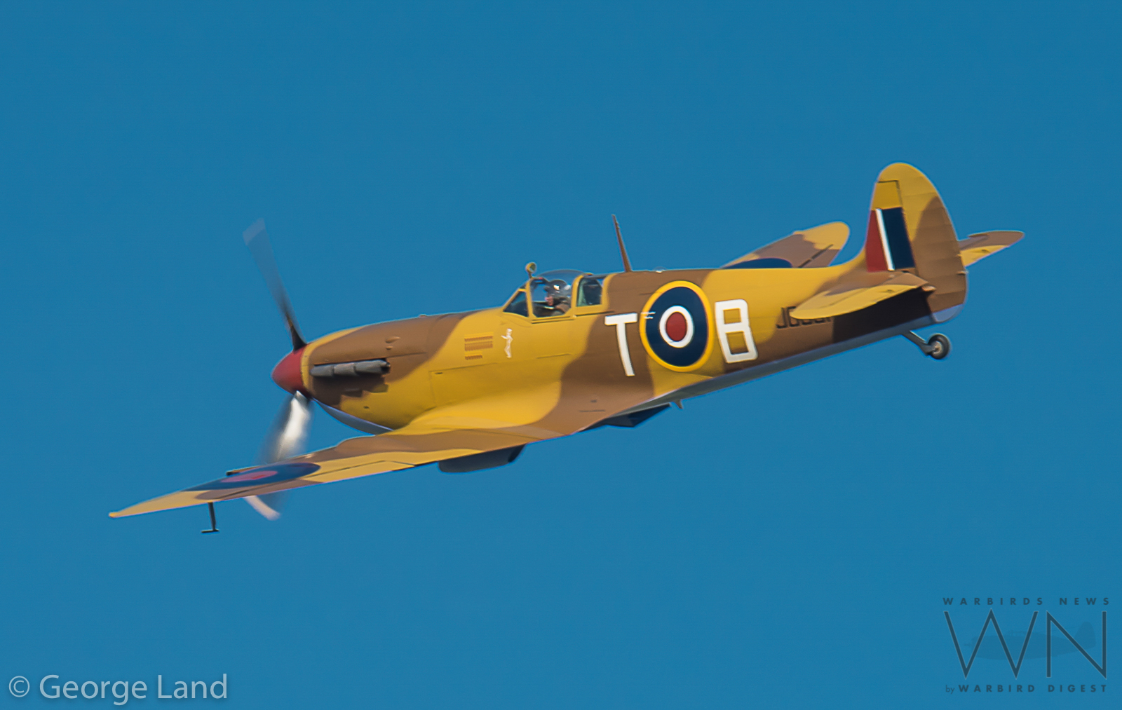 Supermarine Spitfire Mk.Vc JG891 Flies Again 16 JG891 High D75 9034