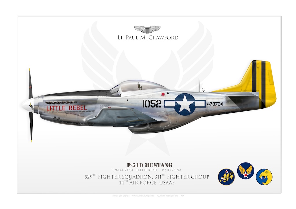 WWII P-51 Pilot Recalls Being Shot Down in Combat 18 JP 3569P P 51D Little Rebel A3