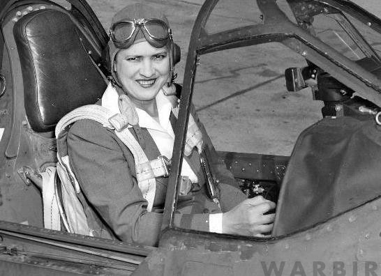 Today in Aviation History, Jacqueline Cochran Flew West 11 Jacqueline Cochran in P 40