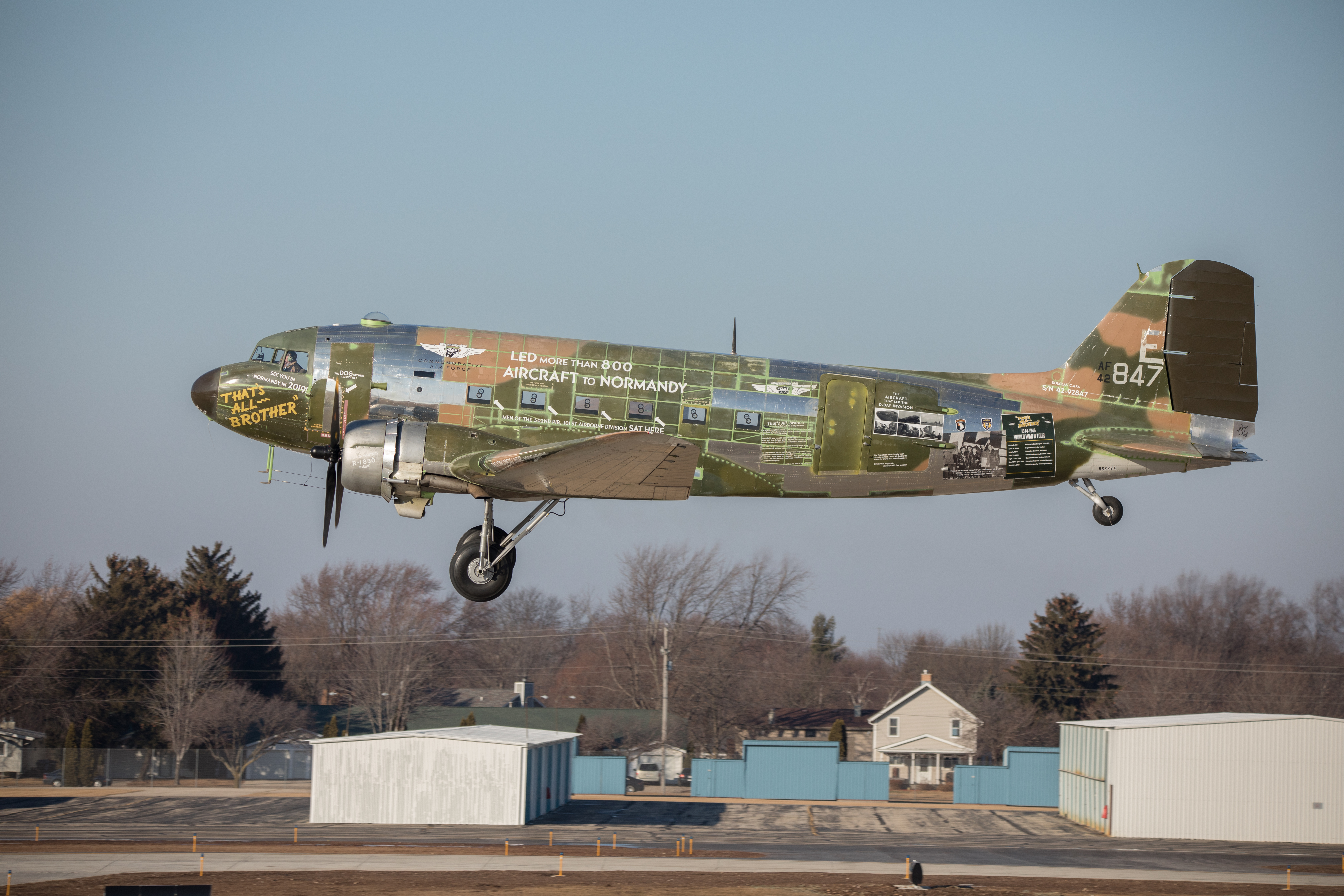 'That's All, Brother' Takes to the Skies!!! 16 Jan.31.2018 TABFirstFlight6 ByArtEichmann