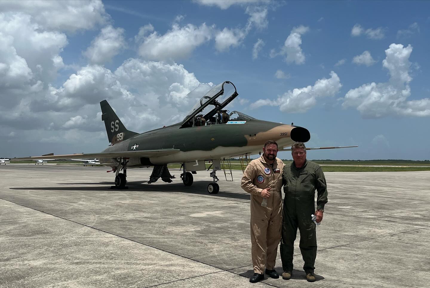 Collings Foundation's F-100 Super Sabre Flies Again! 13 Jerod Flohr and Rick Sharpe