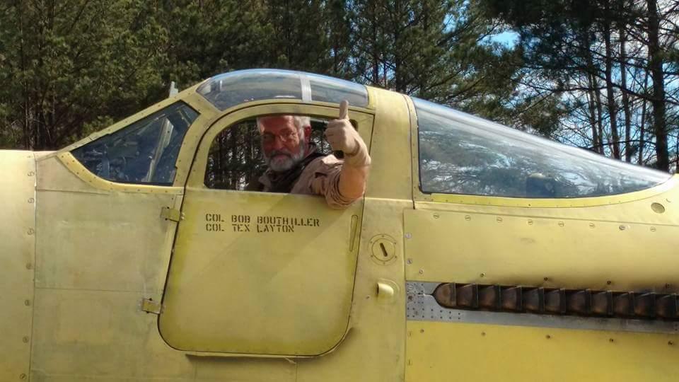 CAF Dixie Wing P-63A Flies! 11 Jim Dale gives the thumb up after the first successful flight. (Photo by Jay Bess)