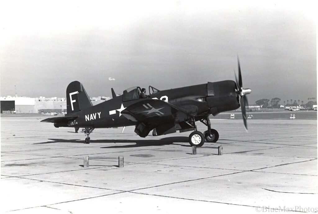The Corsairs of Baa Baa Blacksheep — Confusion In Numbers 11 John Schfhausen taxis 133710 @ NAS North Island Steve Guilford