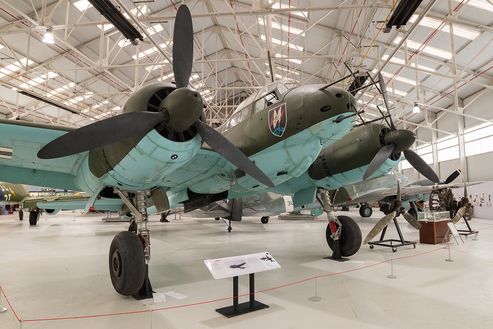 RAF Museum Cosford - Final 2018 Open Cockpit Event on December 7th 14 Ju88