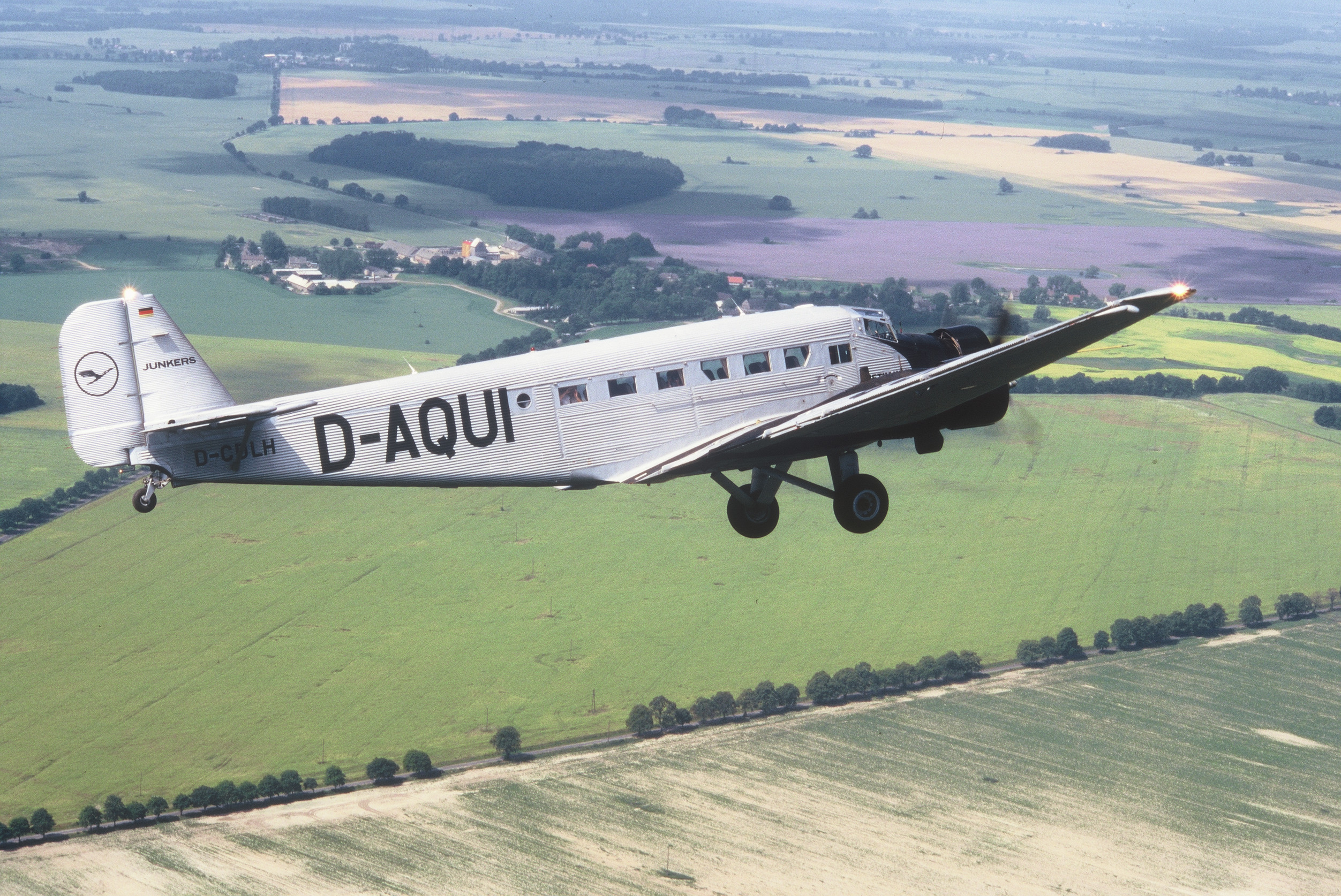 Lufthansa to Place Vintage Aircraft on Permanent Display 11 Junkers JU 52 D AQUI
