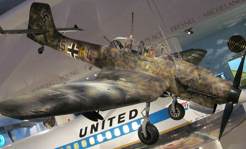 Rare German Junkers Ju 87 Stuka Dive Bomber Acquired by Russian Museum Despite Sanctions 12 Junkers Ju 87 im Museum of Science and Industry Chicago