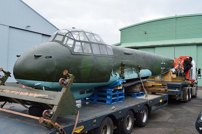 German Bomber Wings its Way to the Midlands 13 Junkers_Ju88R-1_