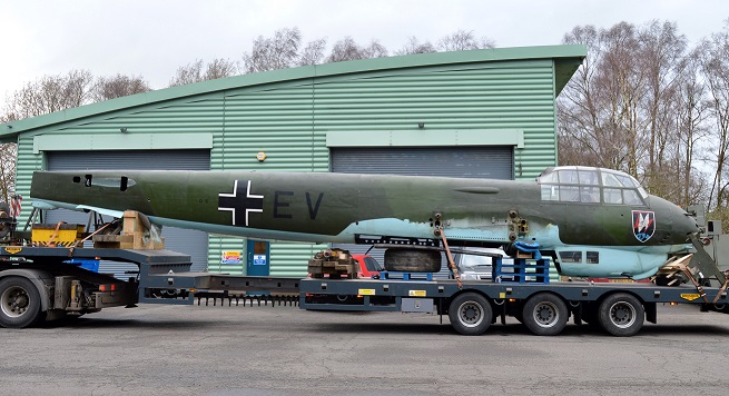 German Bomber Wings its Way to the Midlands 10 Junkers_Ju88R-1___