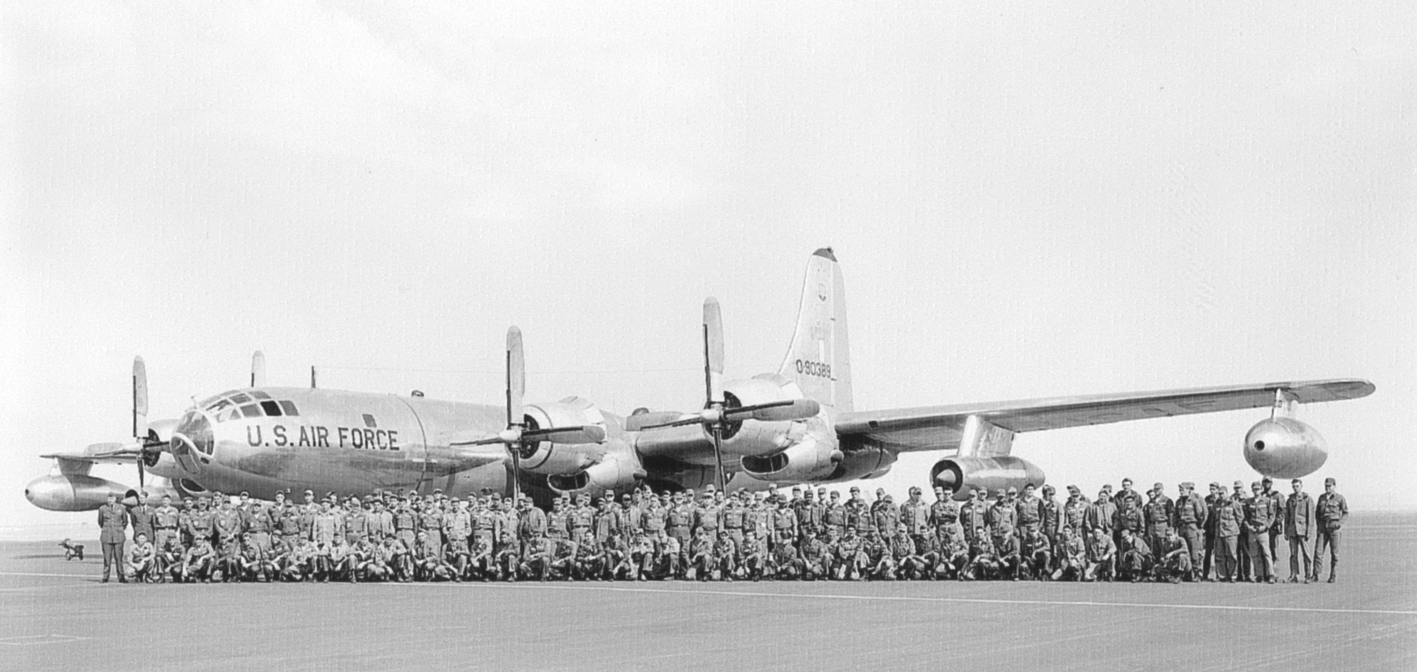 MacDill AFB's KB-50 Moves to Air Mobility Command Museum 11 KB 50J 49 0389 at Biggs AFB with 431stAERFS just prior to final flight to Wright Pat on 15Feb65