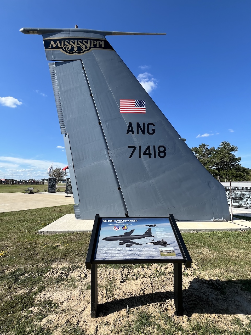 Phantom and Stratotanker: East Mississippi Veterans Park Expands at Historic Key Field 11 KC 135R Stratotanker 61 0302 Tanker Tail