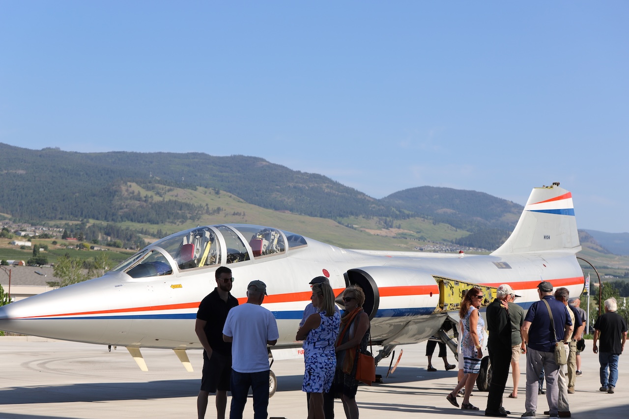 The KF Centre for Excellence's CF-104 Starfighter 14 KF Centre CF 104 Starfighter Arrival