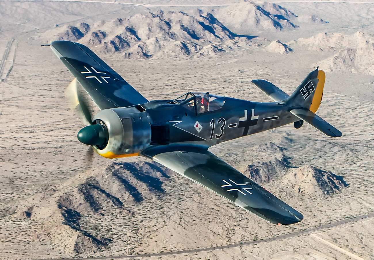 FW-190 First Flight At GossHawk Unlimited!!! 87 Klaus-1