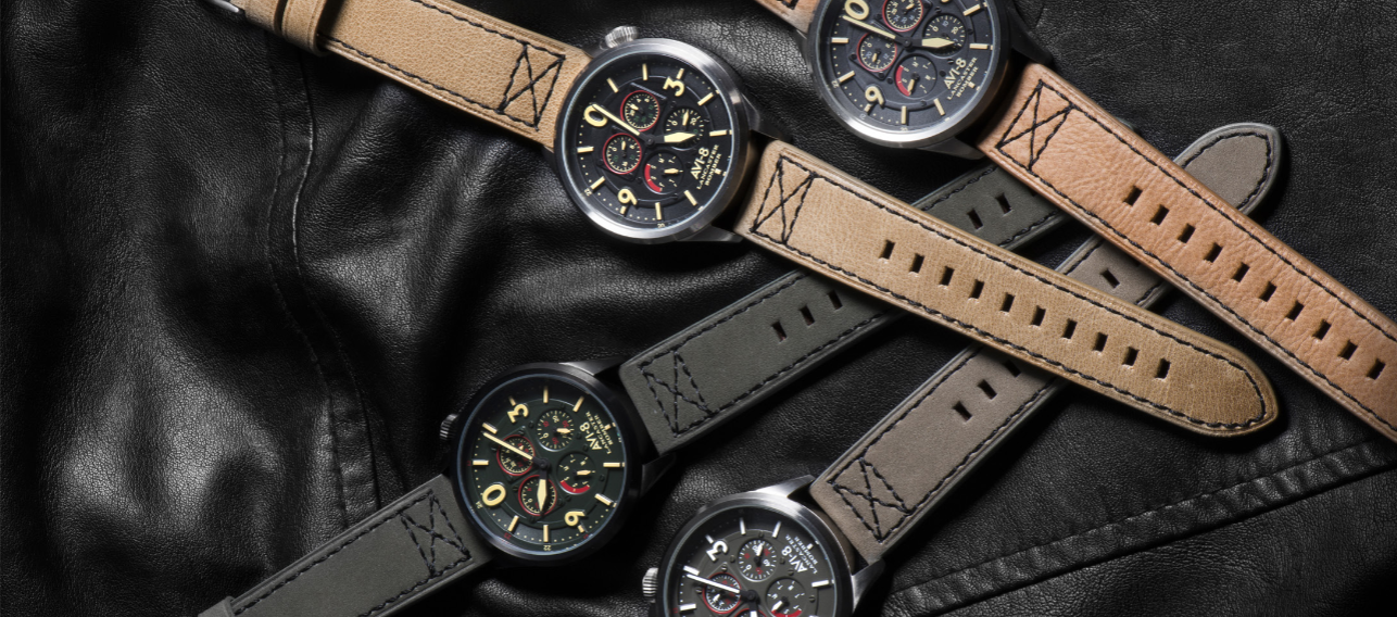 AVI-8 Introduces the Lancaster Series 13 LANCASTER BOMBER “SUGAR BLUE MULTI-EYE”