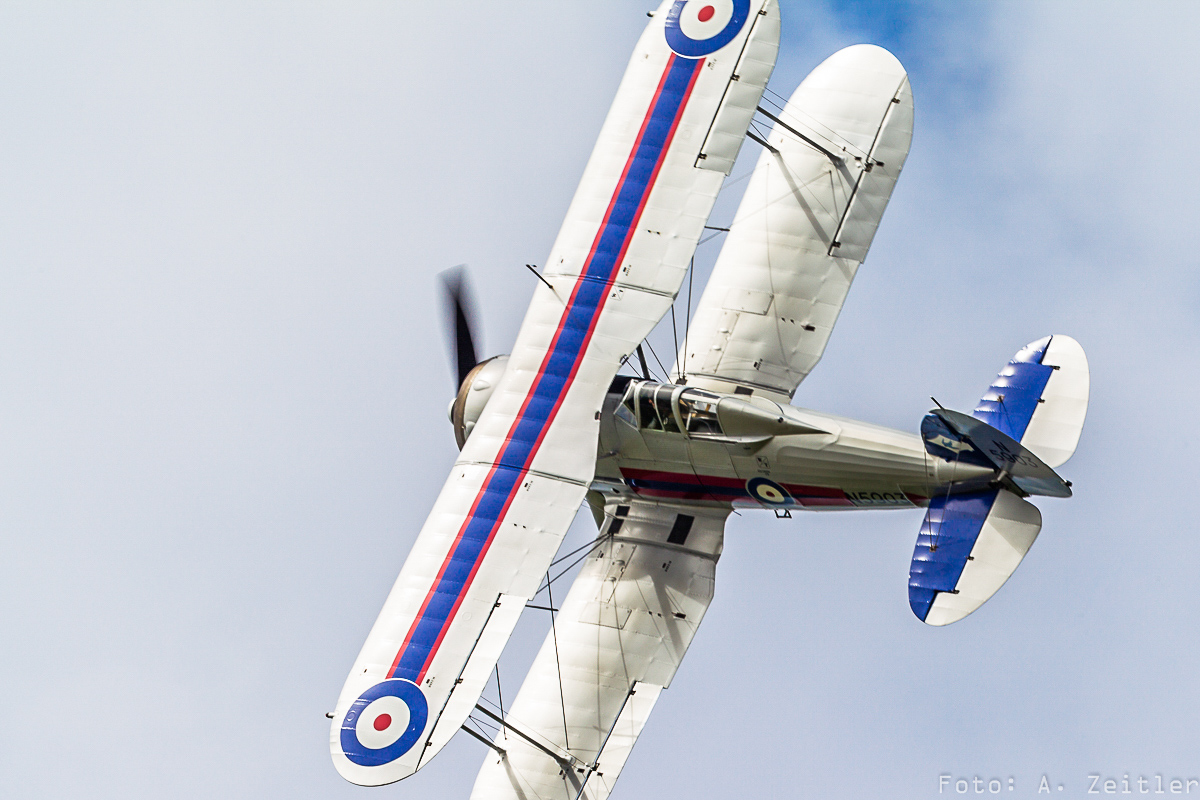 La Ferté-Alais 2015 - Air Show Report 18 The Fighter Collection's Gloster Gladiator.