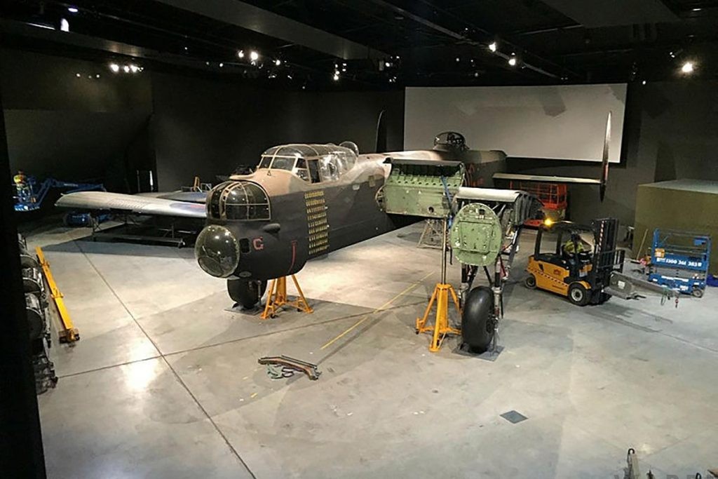 G for George Disassembled 11 Lancaster AR G s n W4783