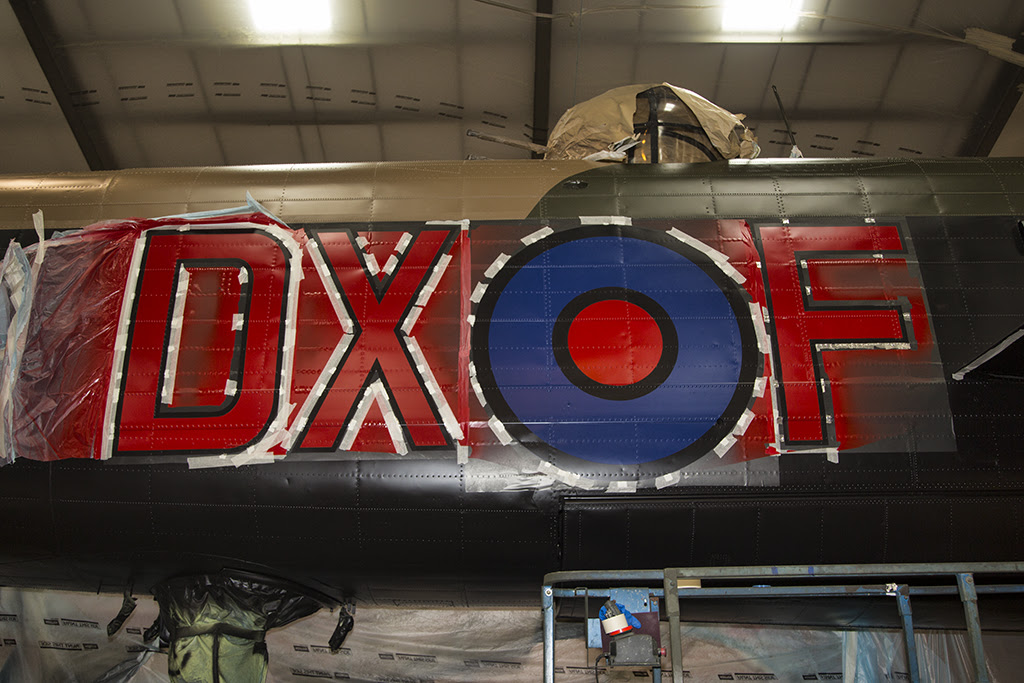 'Just Jane’ Re-Finish Completed 11 Lancaster NX611 "Just Jane"