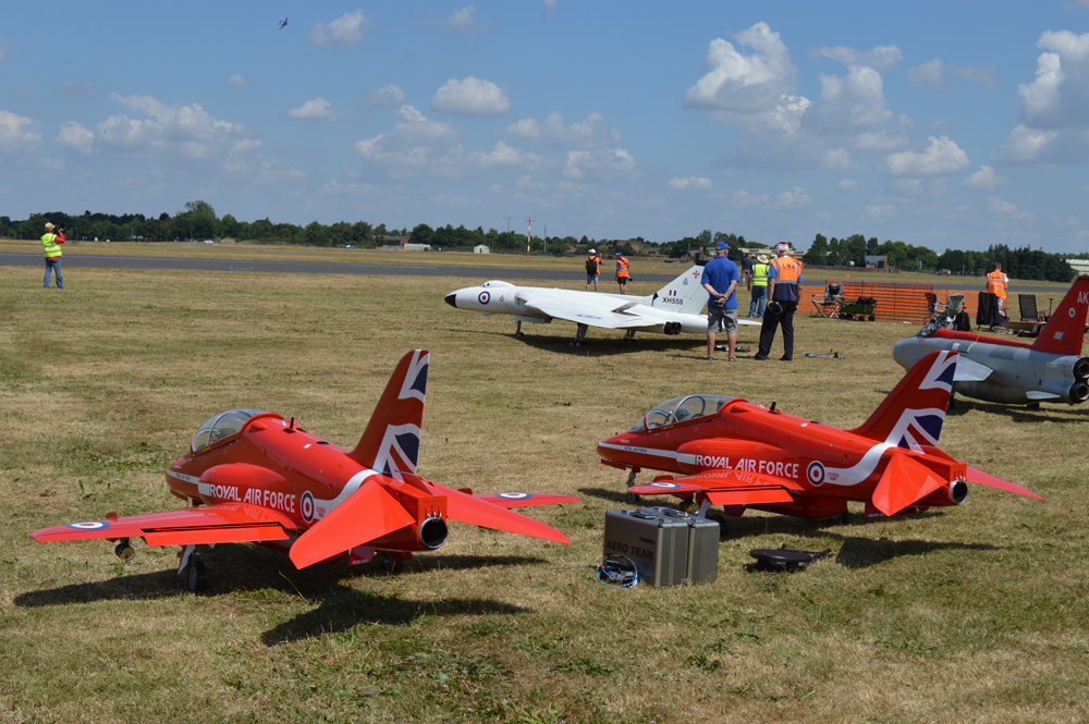 RAF Museum Cosford: Spitfire, Hurricane and Lancaster fly in for Large Model Air Show 10 Large Model Air Show
