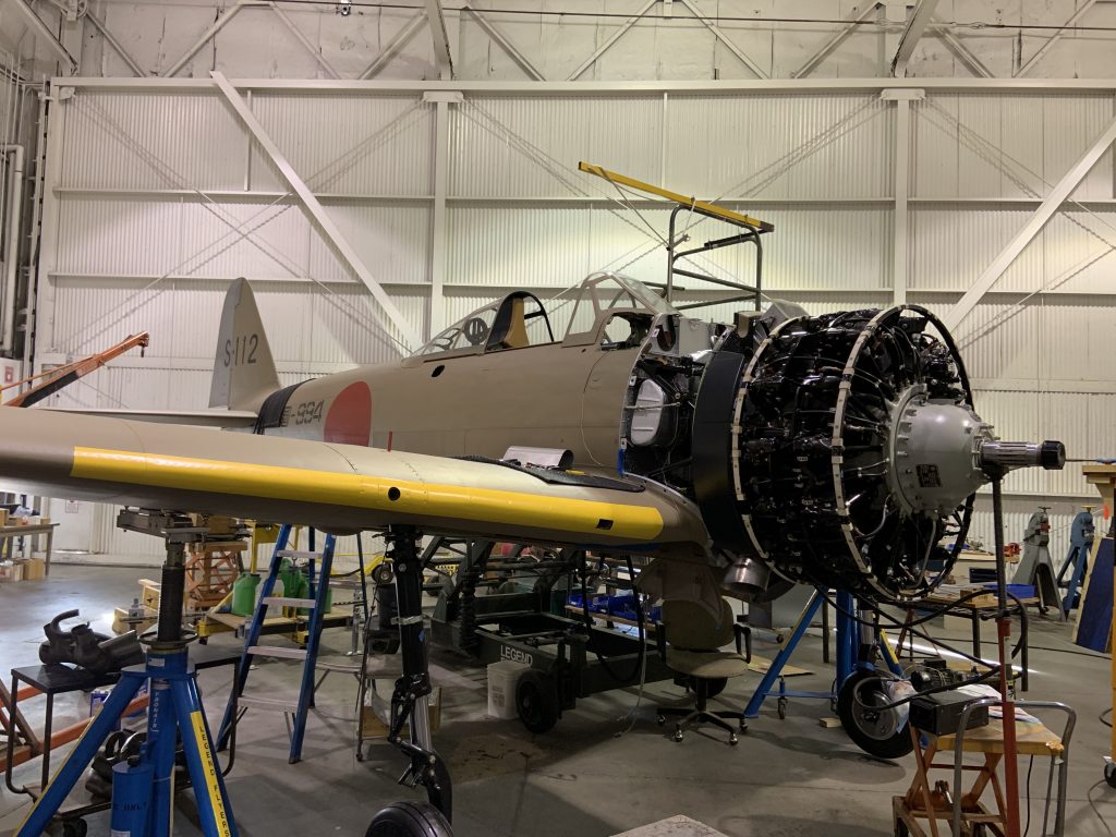 Legend Flyers Zero Getting Close to Airworthiness 11 Legend Flyers Mitsubishi A6M3 Zero