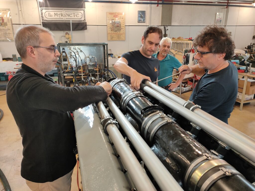 "Awakening of the Myth" - Fiat AS.6 Engine of Macchi-Castoldi Fame Roars to Life! 20 Leonardo Sordi Il Magnete Fiat AS6 Engine