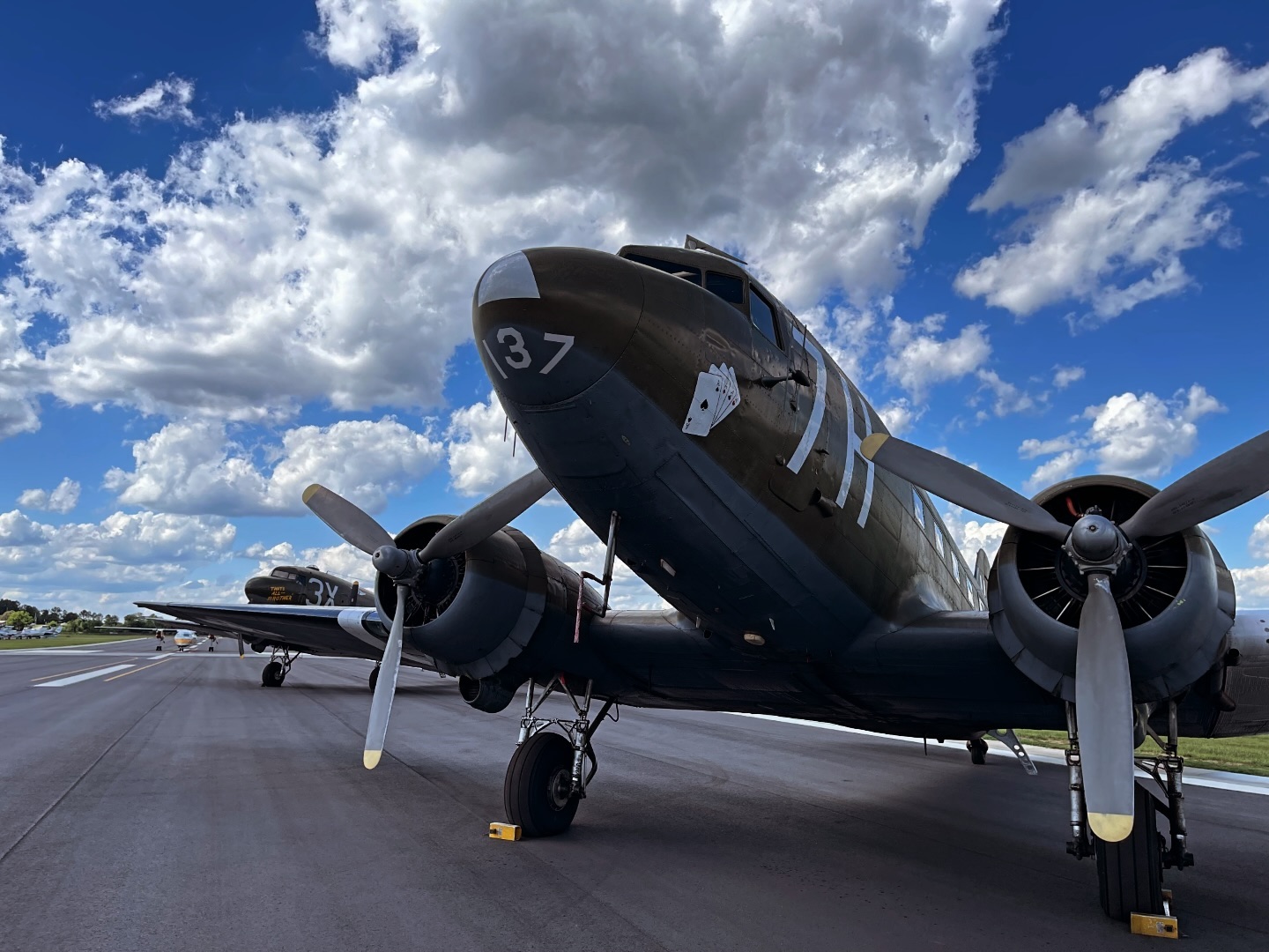 Military Aviation Museum Collecting Hurricane Helene Relief Supplies, Liberty Foundation's C-47 Will Fly Supplies to N.C. 12 Liberty Foundation c 47 Chalk 40 1