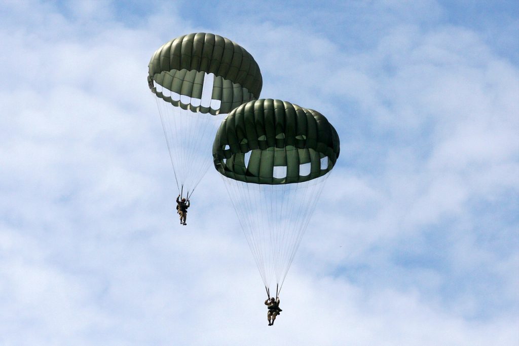 Liberty Jump Team To Create D-Day at 2019 WWII Heritage Days 11 Liberty Jump Team jumpers 1