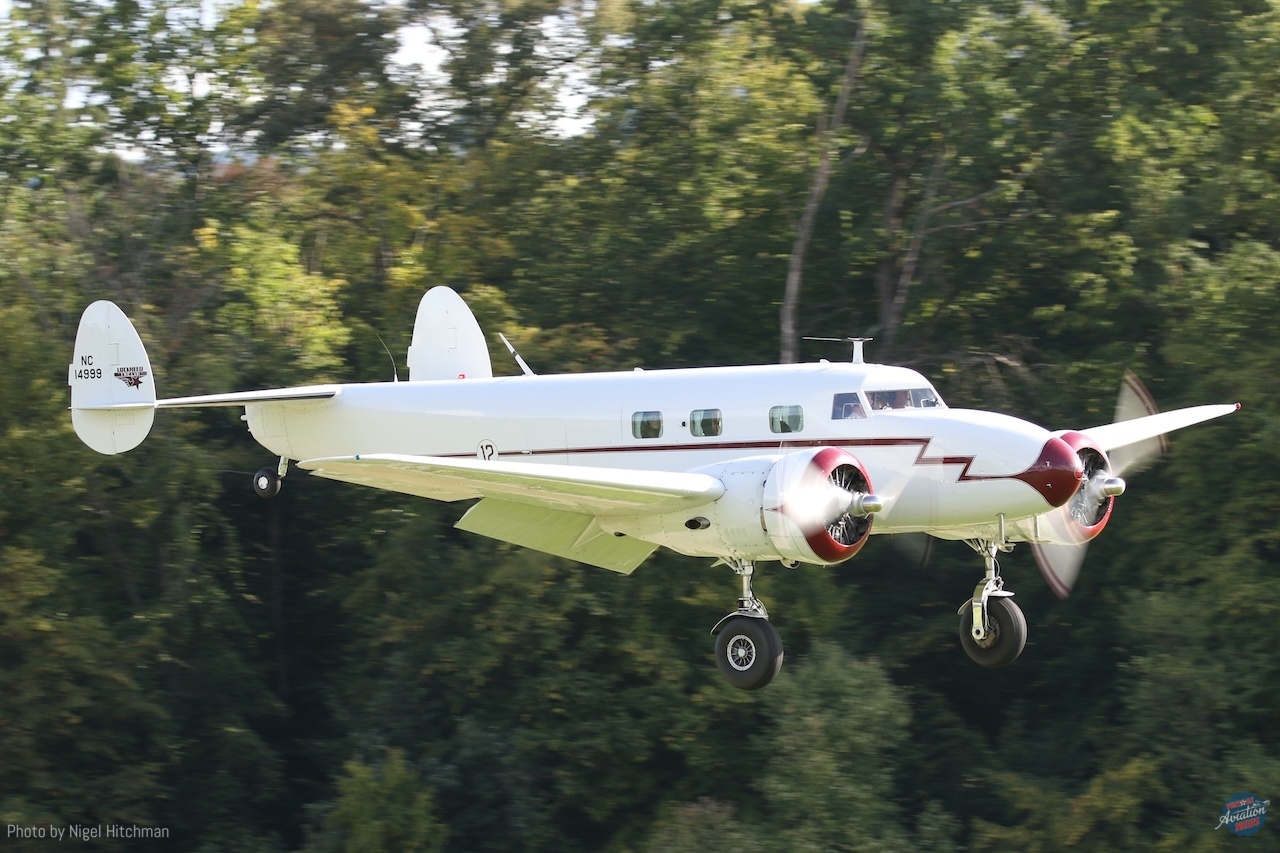 Hahnweide Old Timer Fly-In 2025 Part 2: A Spectacular Showcase of Vintage Aircraft 39 Lockheed 12A NC14999 7D2 3044