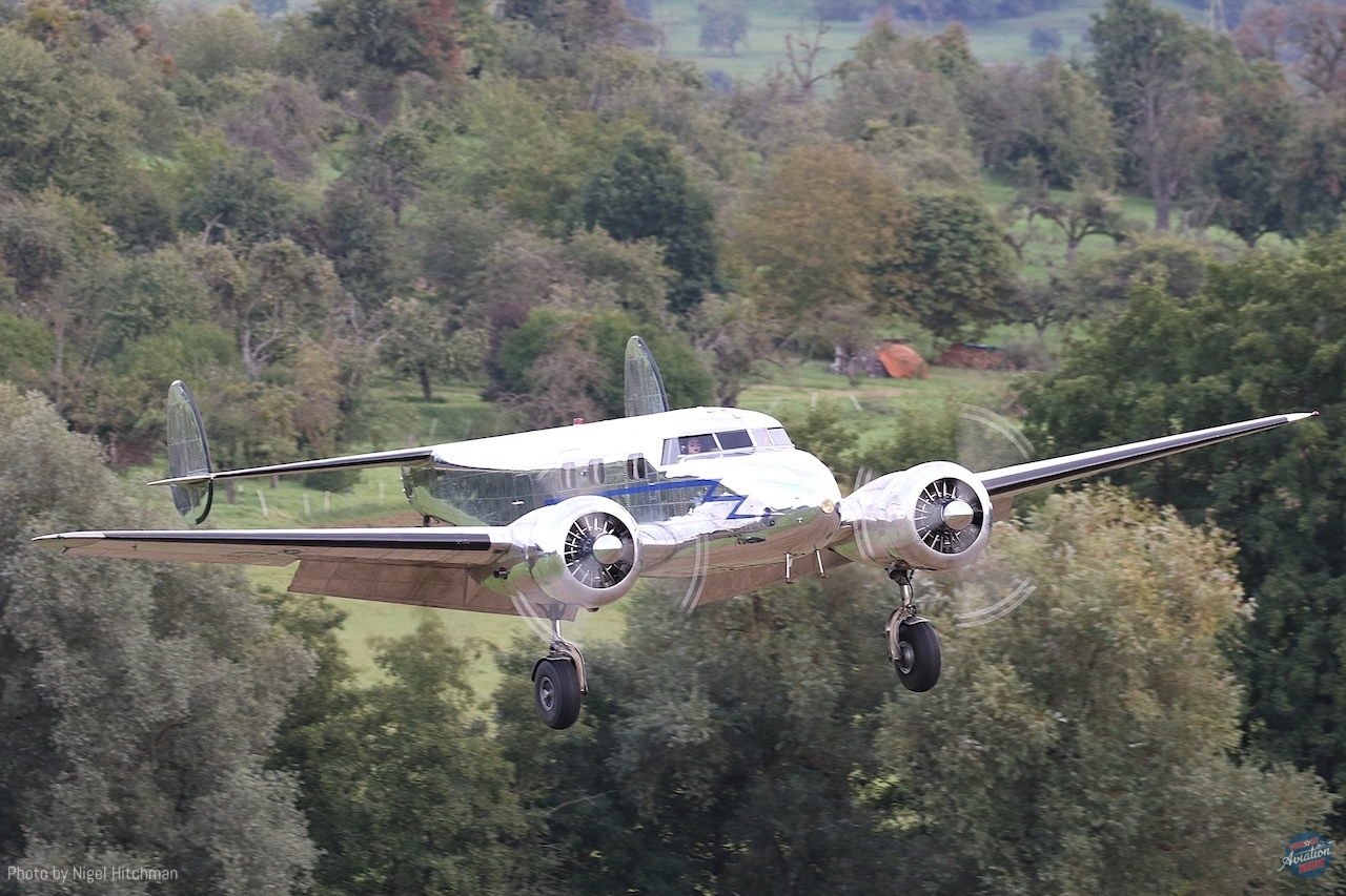 Hahnweide Old Timer Fly-In 2025 Part 2: A Spectacular Showcase of Vintage Aircraft 40 Lockheed 12A NC18130 7D2 3803