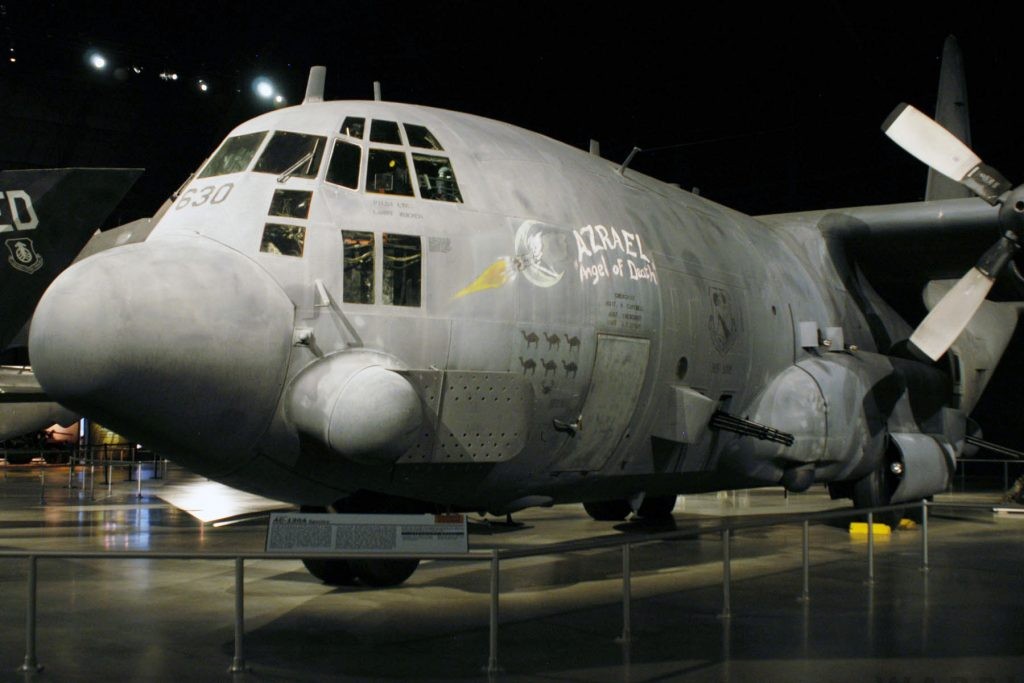 National Museum USAF to Open an Aircraft One Day Each Month 10 Lockheed AC 130A Azrael in the Cold War Gallery at the National Museum of the United States Air Force