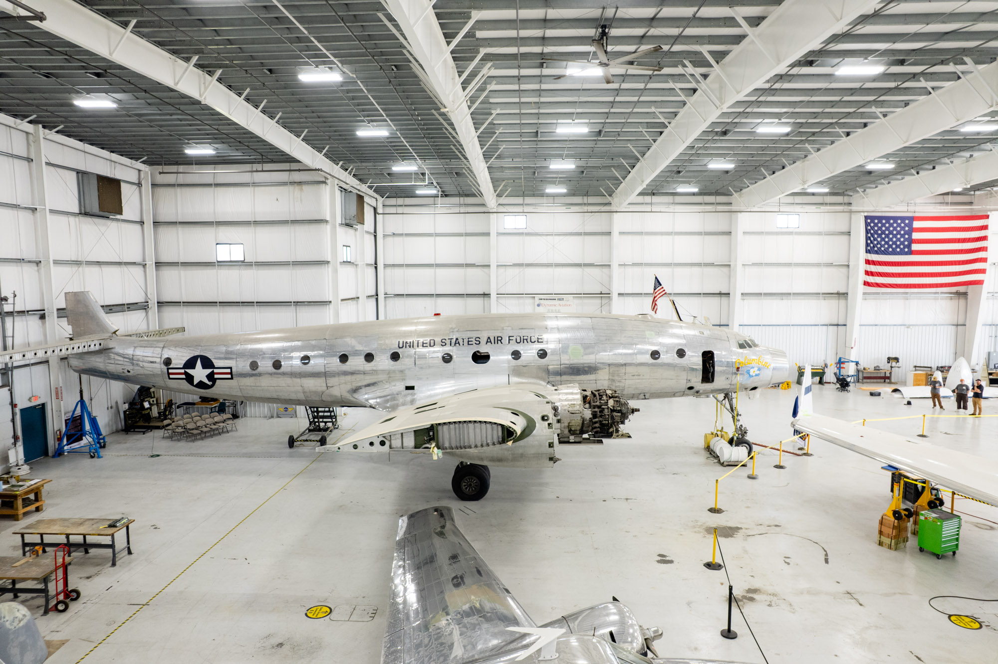 President Dwight D. Eisenhower’s Lockheed VC-121 Constellation "Columbine II" Restoration Update 17 Lockheed Constellation Columbine II Restoration Update1016