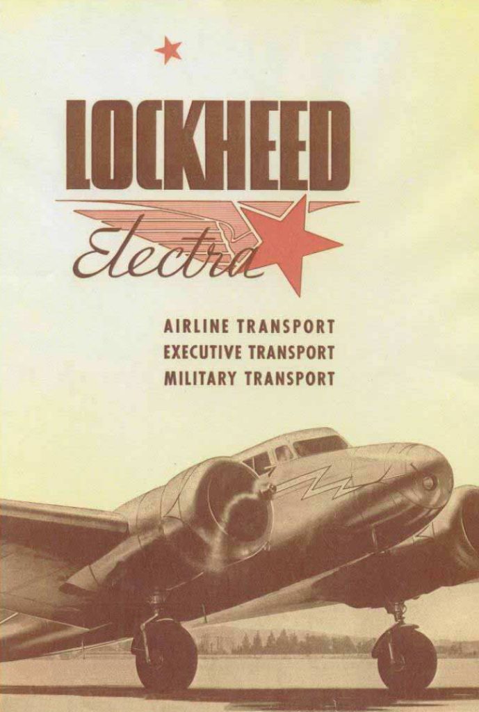 Today in Aviation History: First Flight of the Lockheed Model 10 Electra 15 Lockheed Electra Detailed Promo Brochure 1