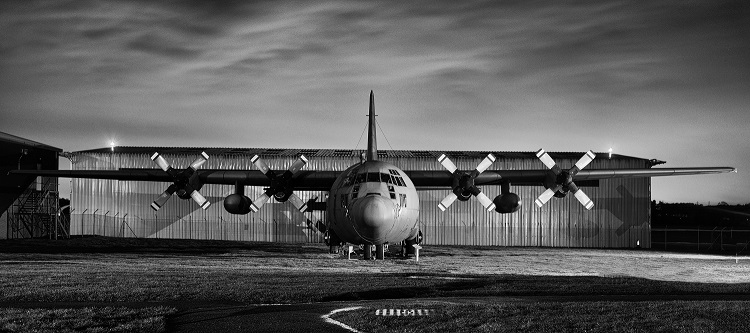 Lights, Camera, Take-off...to the RAF Museum Photography Events! 11 Lockheed Hercules C130K Mk3. Photo credit Threshold.Aero
