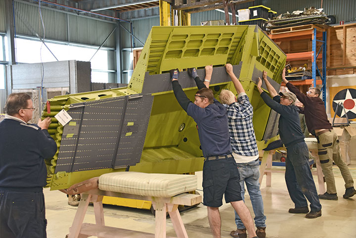 P-38 Lightning's Restoration Update 10 Lockheed P 38 Lightning Restoration 9 n