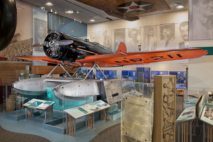 "Pioneers of Flight" Gallery at the National Air and Space Museum to open in 2025 14 Lockheed Sirius Tingmissartoq on display in the previous iteration of the Pioneers Gallery Smithsonian Photo by Eric Long