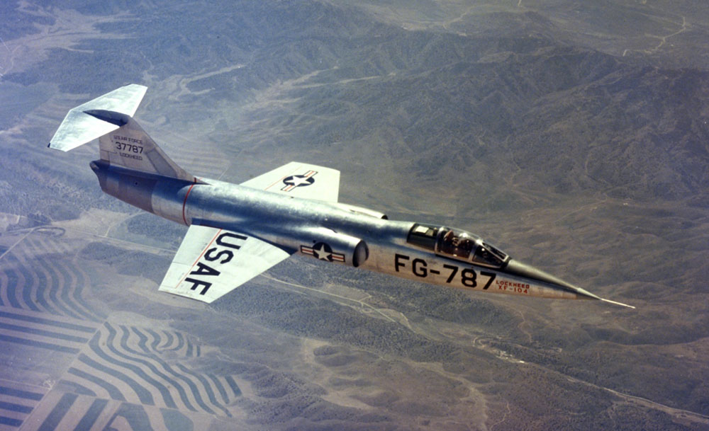 F-104 Starfighter World Speed Record 10 Lockheed XF 104 Starfighter 53 7787