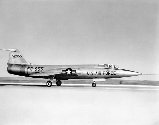 Today in Aviation History: First Flight of The Lockheed YF-104A Starfighter 11 Lockheed YF 104A Starfighter 55 2955 183 1001
