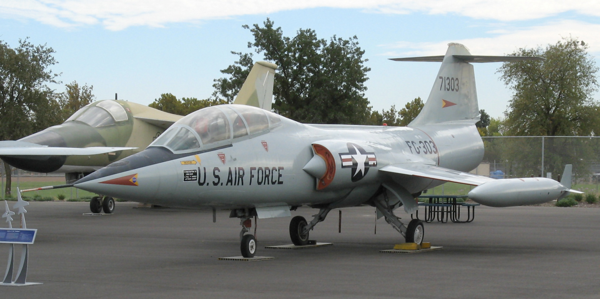 Lockheed F-104D Starfighter Restoration Progresses at MAPS Air Museum 13 Lockheed F 104D Starfighter Sacramento Aerospace Museum California